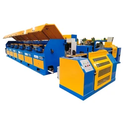 Straight line wire drawing machine